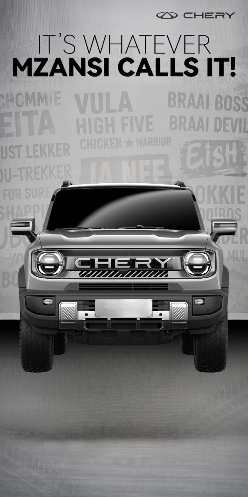 It's whatever Mzansi calls it — Name the new Chery bakkie