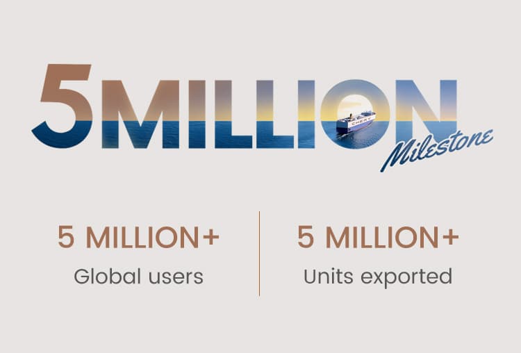 5 Million Milestone