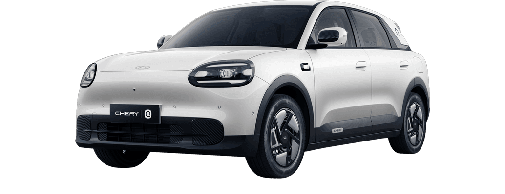 White Chery Q Comfort