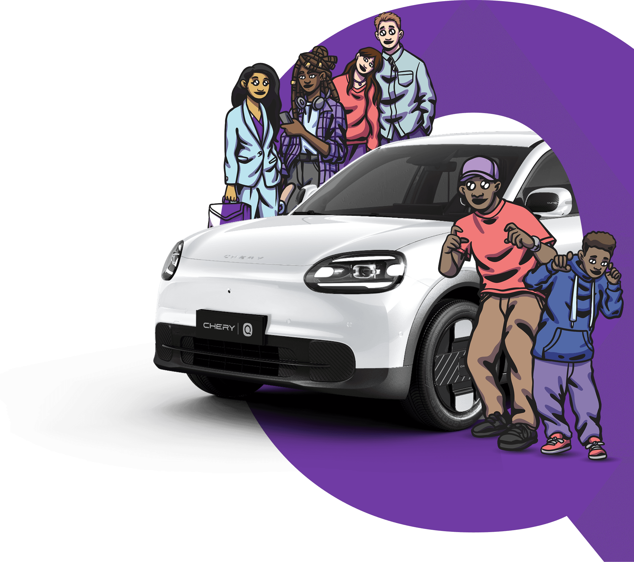 Chery Q Main Creative Asset