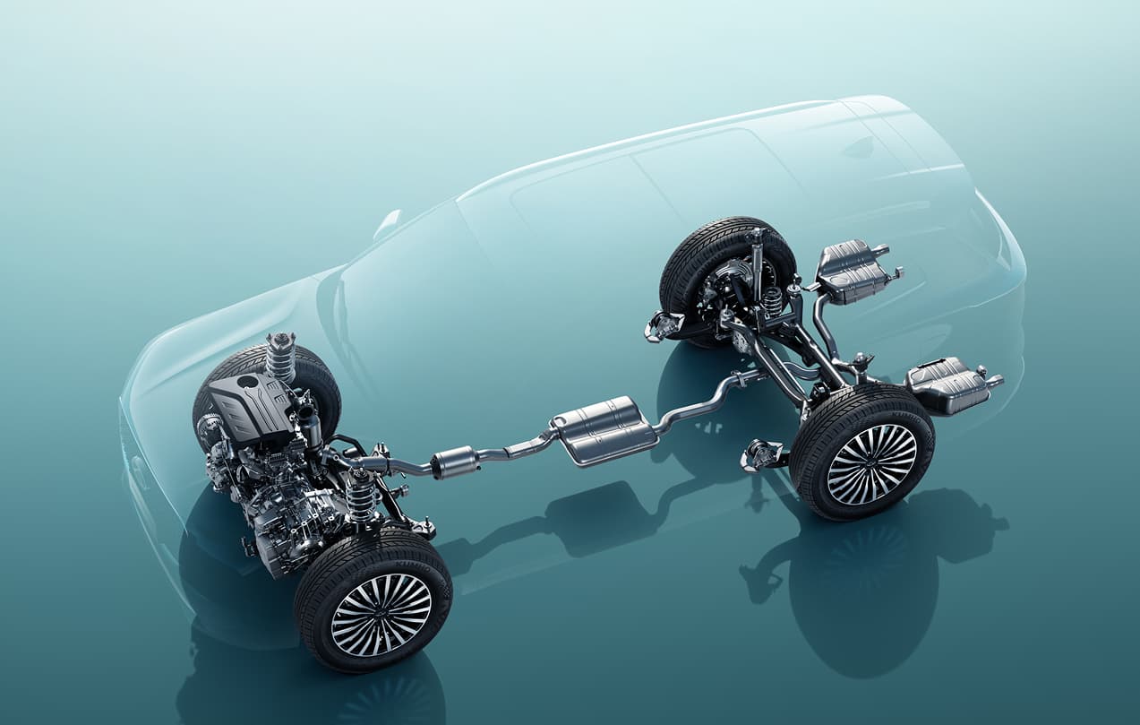 Dedicated Hybrid Transmission (DHT) + Motor