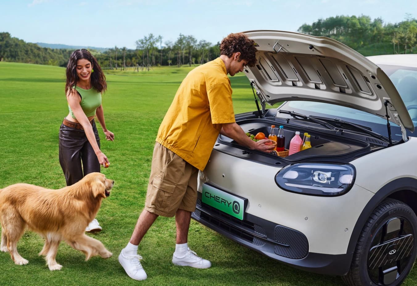 Chery Q — interior space and cabin