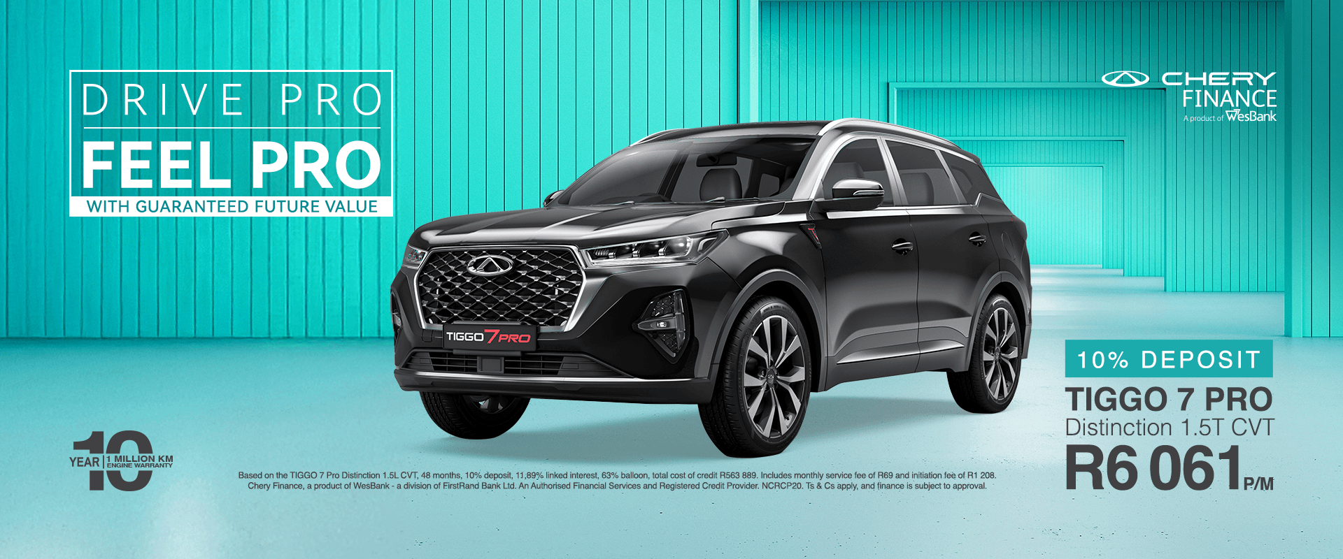 Tiggo 7 Pro Distinction 1.5L CVT