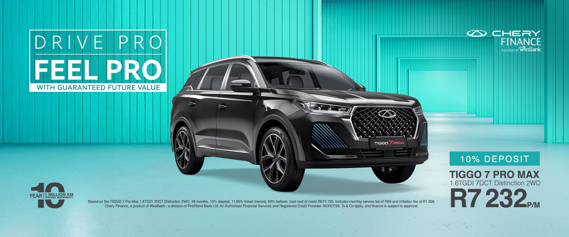 Tiggo 7 Pro Max 1.6TGDI 7DCT Distinction 2WD
