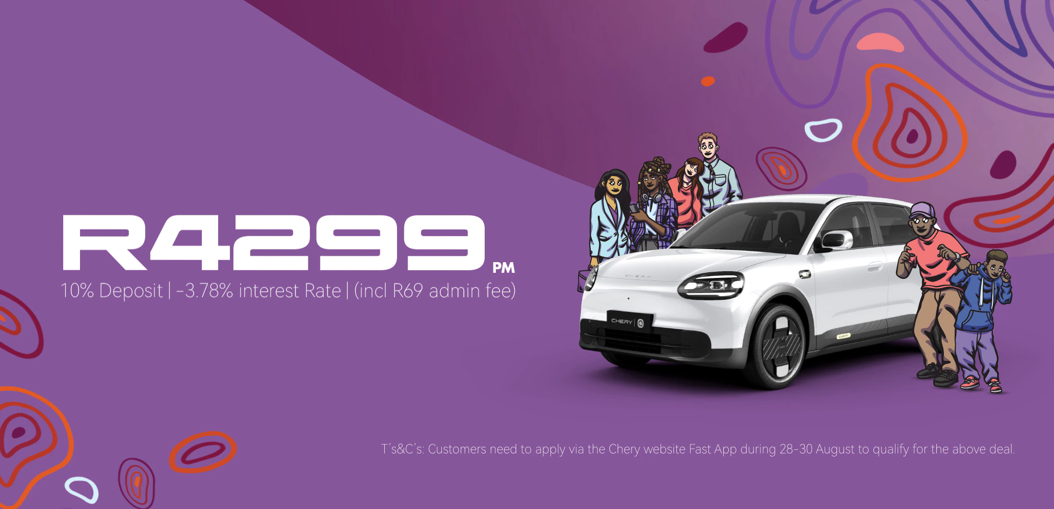 Chery Q Festival of Motoring finance deal