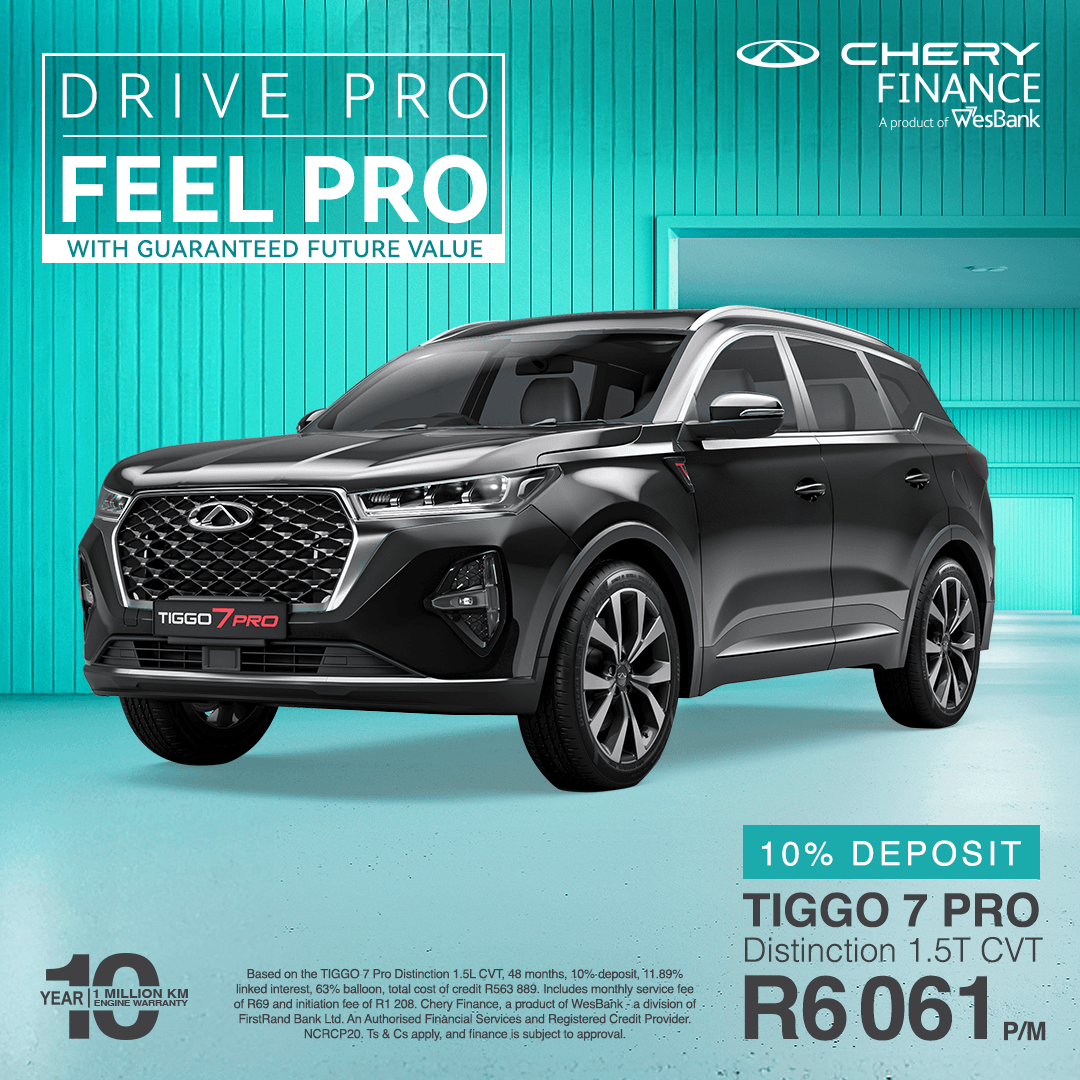 Tiggo 7 Pro Distinction 1.5L CVT